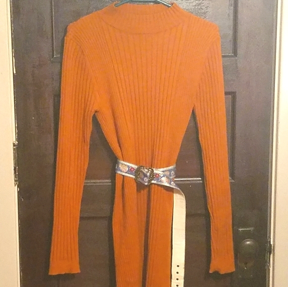 Stretchy Ribbed Dress - Picture 4 of 4